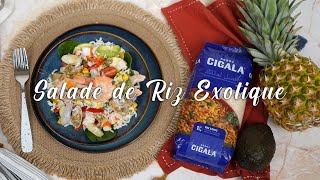 Salade de Riz Exotique  Recettes du Chef Arroz Cigala [upl. by Edithe]