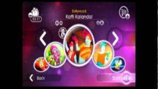 Wii Just Dance 2ALL SONGS SHOWN WITH PREVIEW [upl. by Edobalo]