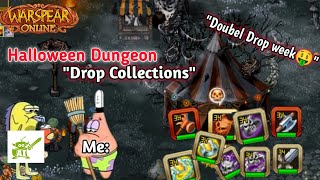 Tsunami Drop 😮  Halloween Dungeons Drop Collections  Warspear Online [upl. by Arzed798]