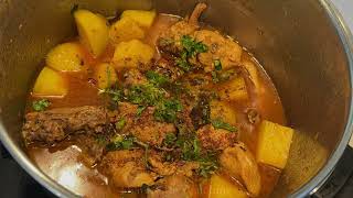 quot Chicken Aaloo ka Salan quot Bajias Cooking [upl. by Modeerf]