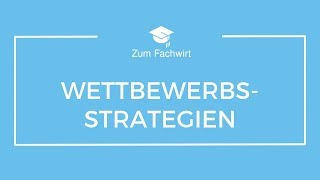 Wettbewerbsstrategien nach Porter Qualitätsführerschaft Kostenführerschaft [upl. by Attiuqihc894]