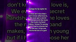 Songs to lip sync to [upl. by Aitnahs]