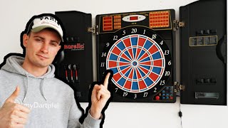 Anleitung zu EDartscheibe aufhängen  Darts Tutorial  myDartpfeilTV [upl. by Toscano]