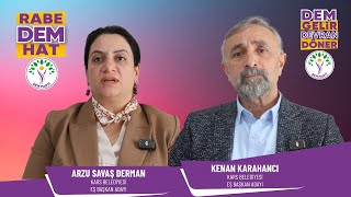 Karsta DEM Parti ile halklarımız da kazanacak Belediye Eş Başkan Adaylarımız anlatıyor [upl. by Anibla]