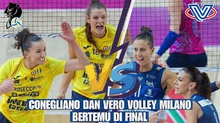 VERO VOLLEY MILANO KALAHKAN SCANDICCI CONEGLIANO TAKLUKKAN IGOR NOVARA ‼️ [upl. by Eenerb665]