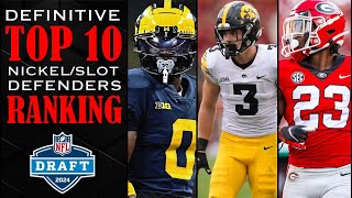 Top 10 NickelSlot Defenders in the 2024 NFL Draft I A Group LOADED with Talent [upl. by Melvena]