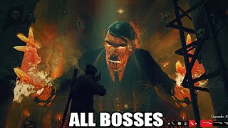 Zombie Army Trilogy  All Bosses With Cutscenes HD 1080p60 PC [upl. by Cobb]