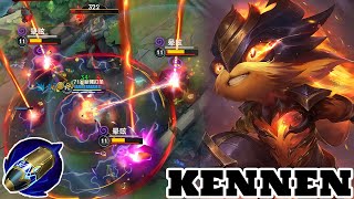 Wild Rift Kennen  Top 3 Kennen Gameplay Rank Grandmaster [upl. by Atteoj]