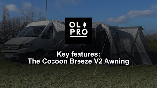 OLPRO  Cocoon Breeze V2 Awning Key Features [upl. by Dryfoos]