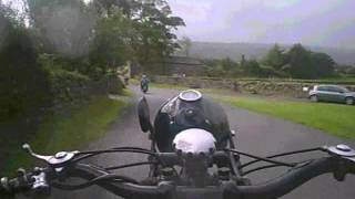 1930 Sunbeam 1921 Indian and a 1936 Scott riding around the Yorkshire Dales near Hawes [upl. by Marline]