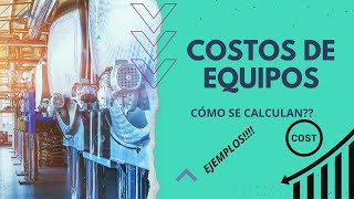 Como calcular el costo de equipos Efecto de la capacidad y del tiempo Ejercicios resueltos [upl. by Babbie]