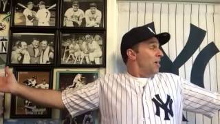 Yankees Locker Room Weatherman from Idaho  Baseball  NY Yankees  Vic Dibitetto [upl. by Diamante]