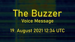 UVB76 The Buzzer Voice Message 19 August 2021 1234 UTC [upl. by Laughton709]