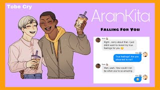 Falling For You  AranKita Story  Haikyuu texts CryBaby Repost [upl. by Matland]