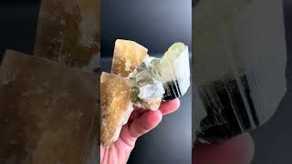 Danburite with Tourmaline and Quartz  Fine Art Minerals  Danburite [upl. by Sirromed]