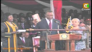 Uhuru Kenyatta Na William Ruto Waapishwa Rasmi [upl. by Nollaf486]