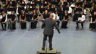 Normandy Beach Concert March  Maui District High School Massed Band Festival 2017 [upl. by Bilski]