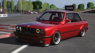 Assetto Corsa BMW E30 325iT at Nemuno Ziedas 2024 [upl. by Ahsinned]