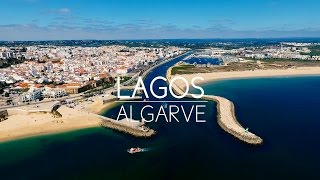 Lagos  Vista Aérea aerial view Algarve  Portugal [upl. by Anitnemelc]