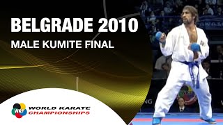 Rafael Aghayev vs Luigi Busa  WKF Karate Male Kumite Final 75kg  Belgrade 2010 [upl. by Smoot923]