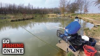 Catching chub and carp using the feeder and pole  Angling Times Where to Fish series [upl. by Naegem]