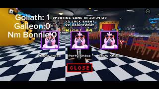 Opening lot of presents in five nights td with 2x luck watch till the end [upl. by Culley]