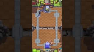 barbaros de elite vs bruja nocturna clashroyale [upl. by Harutek552]