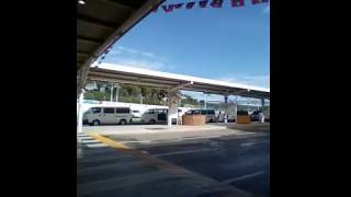 Outside VC Bird International Airport in Antigua [upl. by Hayarahs]