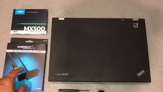 Thinkpad T420s SSD Clone amp Upgrade [upl. by Elocn]