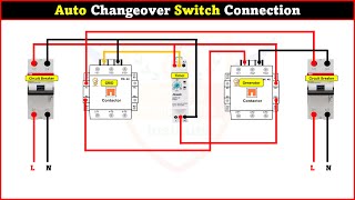 Auto Changeover Switch Connection LearningEngineering [upl. by Yolanthe584]