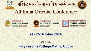 ALL INDIA ORIENTAL CONFERENCE  UDUPI [upl. by Adelheid]