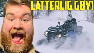 KJØRER ATV MED BELTEKIT [upl. by Yggep522]