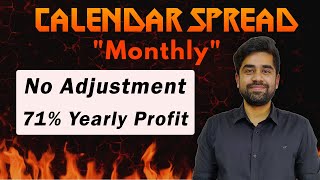 Monthly Nifty Calendar Spread  No Adjustment  English Subtitle [upl. by Judas]