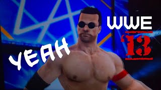 WWE ‘13 LA Knight CAW Entrance Signature and Finishers Showcase [upl. by Notlaw771]