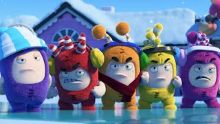 Oddbods  Snow Joke  Funny Cartoons For Kids [upl. by Euqinue153]