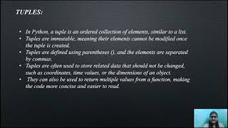 LISTS TUPLES AND DICTIONARIES [upl. by Piane]