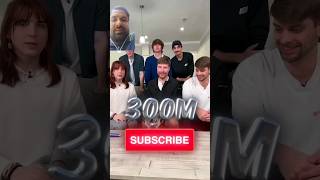 Mr beast chase the big target 300 millions subscribers playbuttonunboxing playbutton ad subscribe [upl. by Clere]