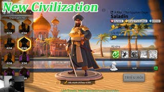 Rise of Kingdoms  Review Saladin  Cách chơi như thế nào [upl. by Sinnek]