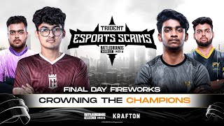 Trident Esports Scrims Pro  Day 6  Final Day Fireworks Crowning the Champions [upl. by Wilfrid197]