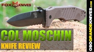 Fox Knives Colonel Moschin Delta Spec Ops Combat Knife Review  OsoGrandeKnives [upl. by Ailyn]