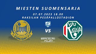 Miesten suomensarja Oulun Lippo Juniorit vs Kärsämäen Kataja [upl. by Pulchi786]