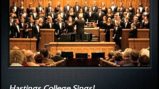 Palestrina Sicut cervus The Hastings College Choir [upl. by Ennairrek]