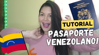 ✅️TUTORIAL  Cómo solicitar PASAPORTE VENEZOLANO en VENEZUELA y en el EXTRANJERO🚫🇻🇪 2023  2024 [upl. by Aissyla]