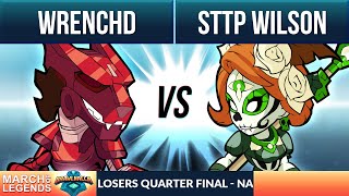 Wrenchd vs STTP Wilson  Losers Quarter Final  March Of Legends NA 1v1 [upl. by Bil]