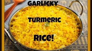 My Familys Secret Garlic Turmeric Middle Eastern Rice Recipe الأرز مع الثوم والكركم [upl. by Nnylirak]