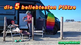 Mit dem Wohnmobil an den NordseeStrand 😍 🏖 TOP 5 Wohnmobilstellplätze 2021 🔥 alle neuen Infos hier [upl. by Zacks]