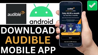 How To Download Audible App On Android Phone Full Tutorial [upl. by Am359]