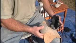 Flint Knapping Fundamentals NonAbraded Platform pt2 [upl. by Adnilam]