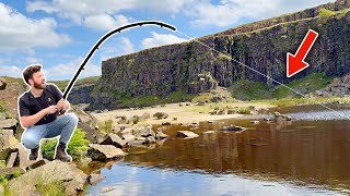 Fishing an old ABANDONED Quarry They said it was IMPOSSIBLE 😯 [upl. by Dorina566]