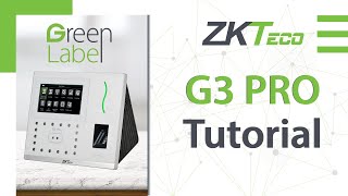 G3 Pro  Multibiométrico [upl. by Witty]